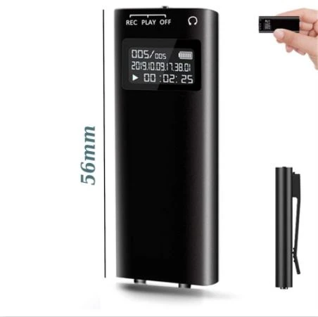 16GB  voice recorder mp3 speler met geluidsdetectie