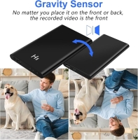 Spy camera powerbank met bewegingsdetectie en nachtvisie