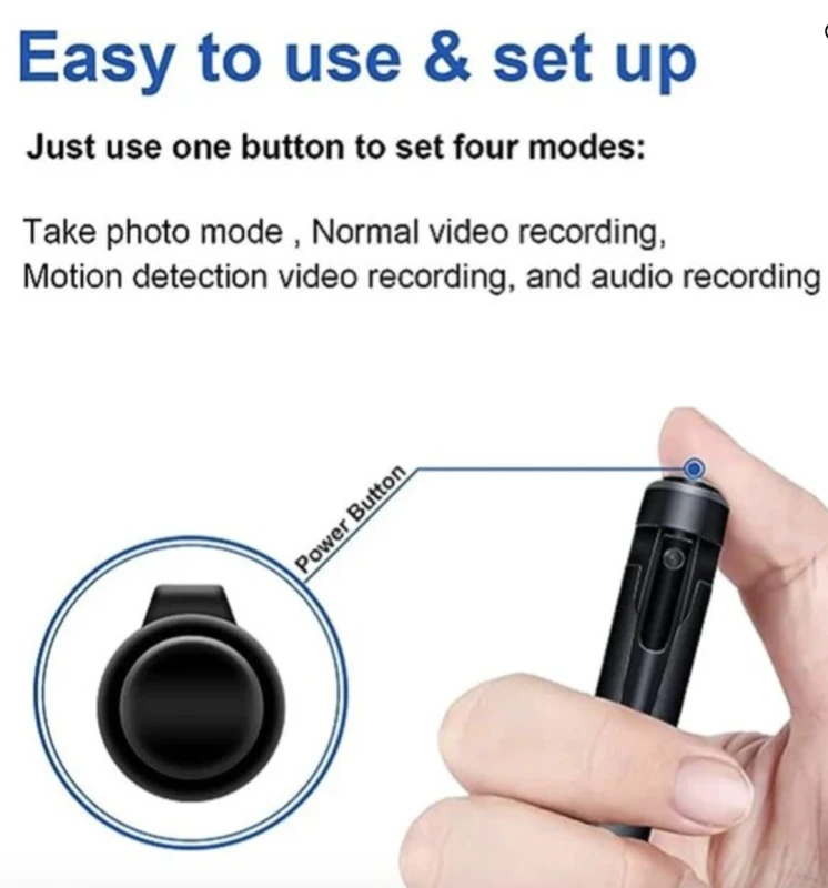 HD Spy pen 1920x1080, 30 fps