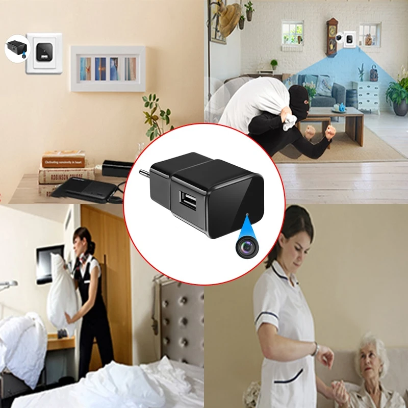 Wifi spy camera oplader model 3