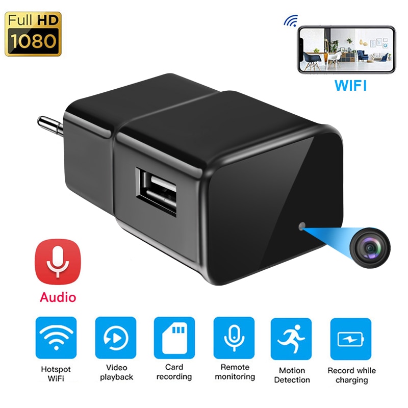 Wifi spy camera oplader model 3