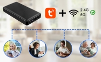 Professionele  HD WIFI spy camera Powerbank met Nachtvisie - Tuya app - 2.4 en 5ghz wifi!