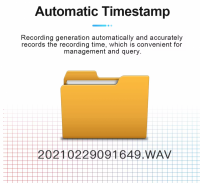8GB voice recorder usb stick -  25 uur opnemen