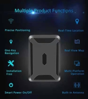 GPS Tracker Auto 4G – Volgsysteem met Sterke Batterij & App