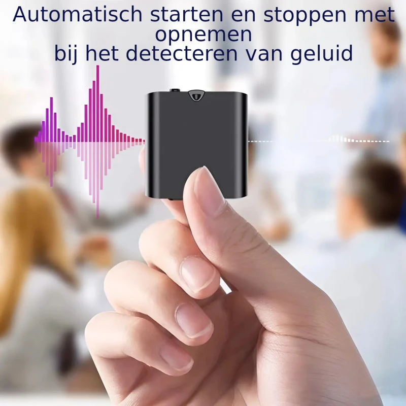 Mini voice recorder mp3 speler 32gb